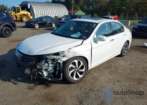 2017 Honda Accord Ex-L V6 z USA, uszkodzony, nr VIN 1HGCR3F86HA014266
